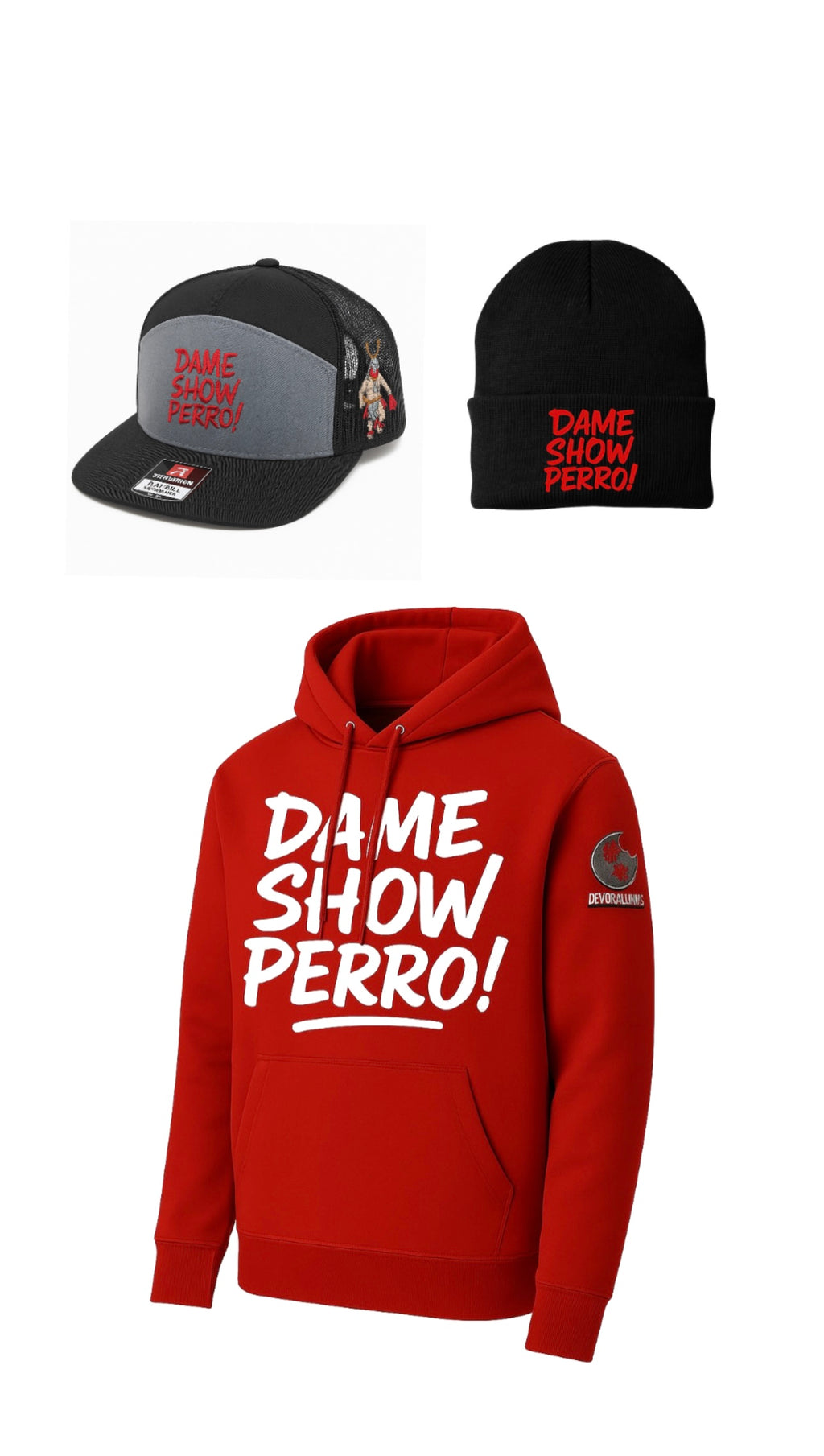 Packege dame show perro Devoramundos